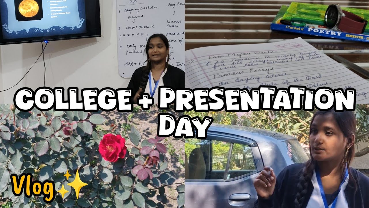 College Vlog: Coaching Presentation & Drama Rehearsal