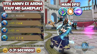 Toram Online - 11th Anniv EX Arena 31 Seconds! Staff MD Gameplay!