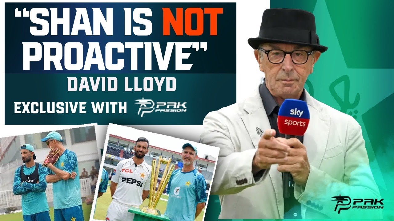 "England supporters should get over to Pakistan": David Lloyd | PakPassion Exclusive Interview