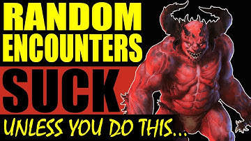 Running Random Encounters