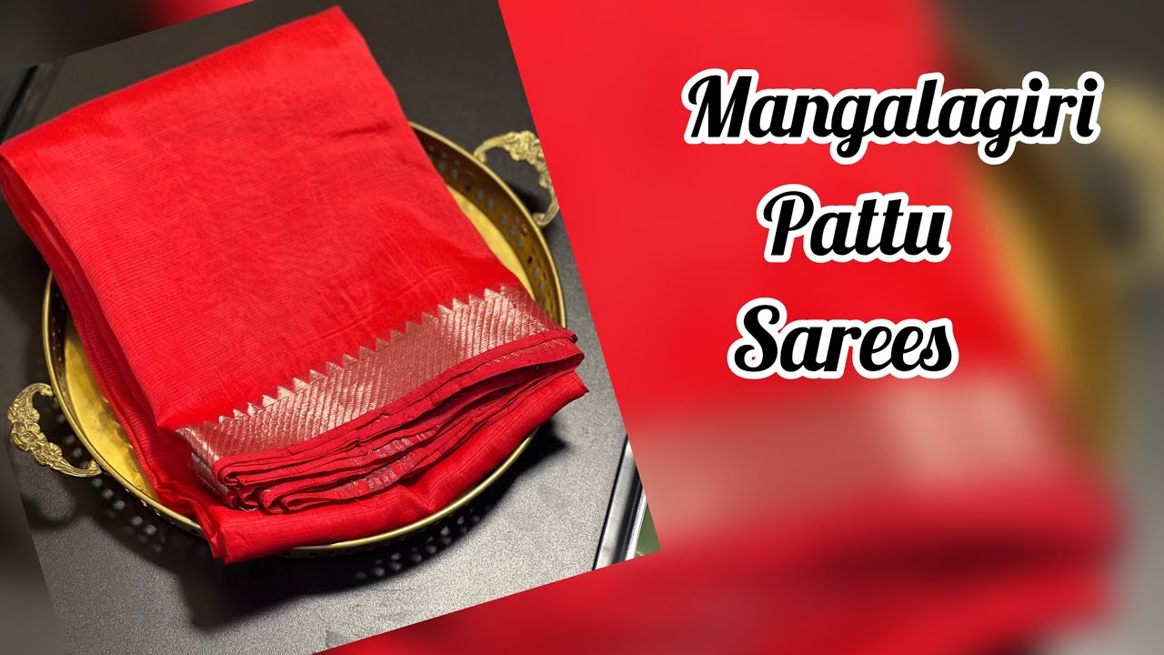 Mangalagiri Pattu Sarees | Free Shipping Pan-India | Daaram Studio