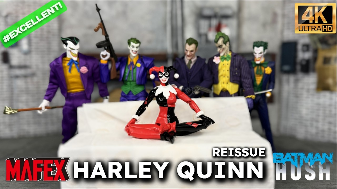 MAFEX Harley Quinn Batman Hush Ver Reissue 1/12 action figure