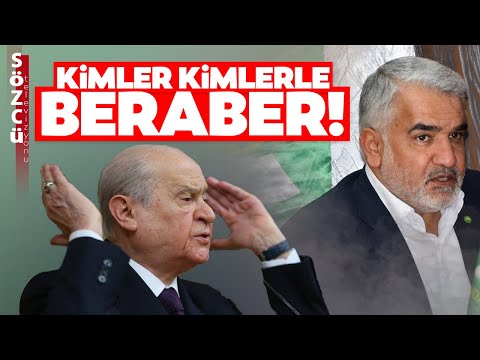 Devlet Bahçeli ve HÜDA PAR lideri Zekeriya Yapıcıoğlu Yine Beraber!