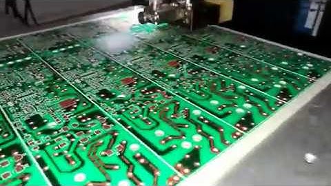 On-Line SMT PCB PCBA Red Glue Spray Machine Sparying Dispensing Robot