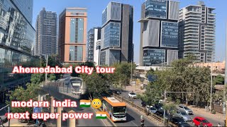 Ahemedabad city tour !! & sky line view ( modern India ) 🇮🇳😳