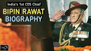 General Bipin Rawat Biography | India's First Chief Of Defence Staff (Hindi)