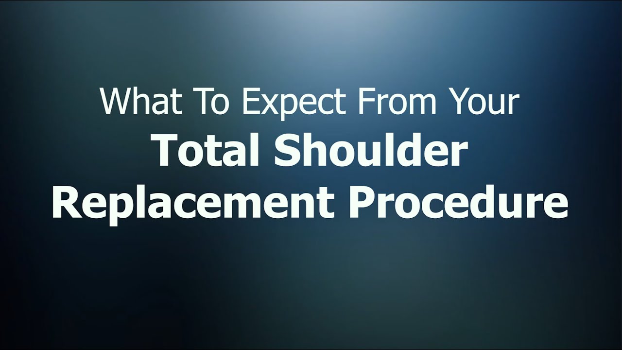 Total Shoulder Replacement video thumbnail