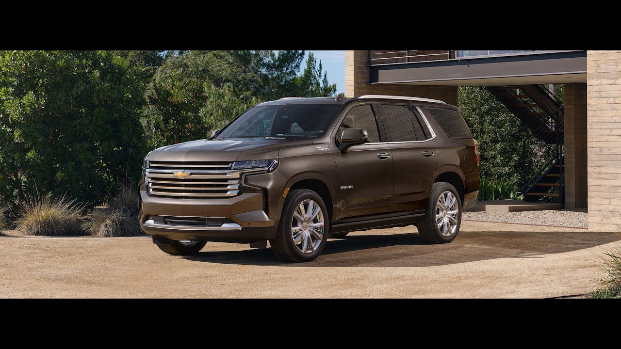 AllNEW 2021 Chevy Tahoe High Country Panoramic Sunroof YouTube