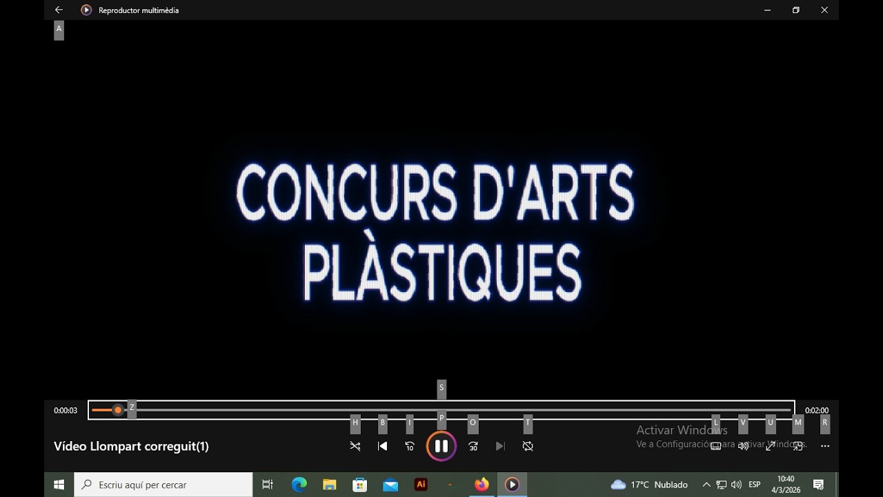 Concurs d'Arts Plàstiques IES Josep Maria Llompart