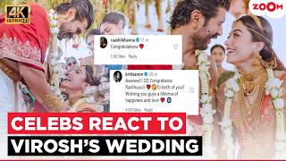 Rashmika Mandanna-Vijay Deverakonda wedding | Kriti Sanon, Samantha, Mouni CONGRATULATE the couple