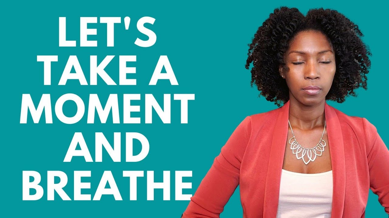 Follow Along: Breathing Exercise to Reduce Stress | Dr. Rheeda Walker