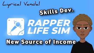 Creating Beats and Improving Skills - Rapper Life Simulator