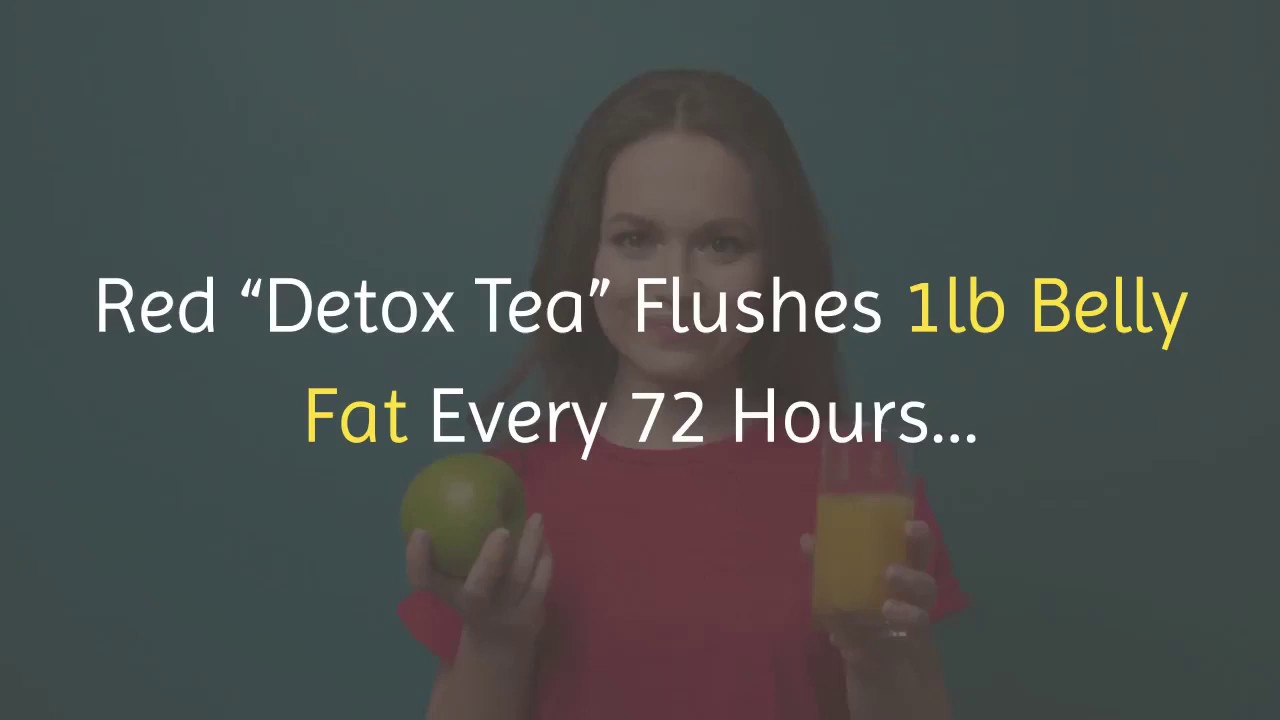 Drink This NEW Red “Detox Tea” to Lose 1lb of Belly Fat Every 72 Hours!