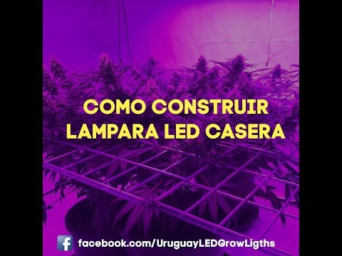 Como construir tu propia lampara LED de 600w