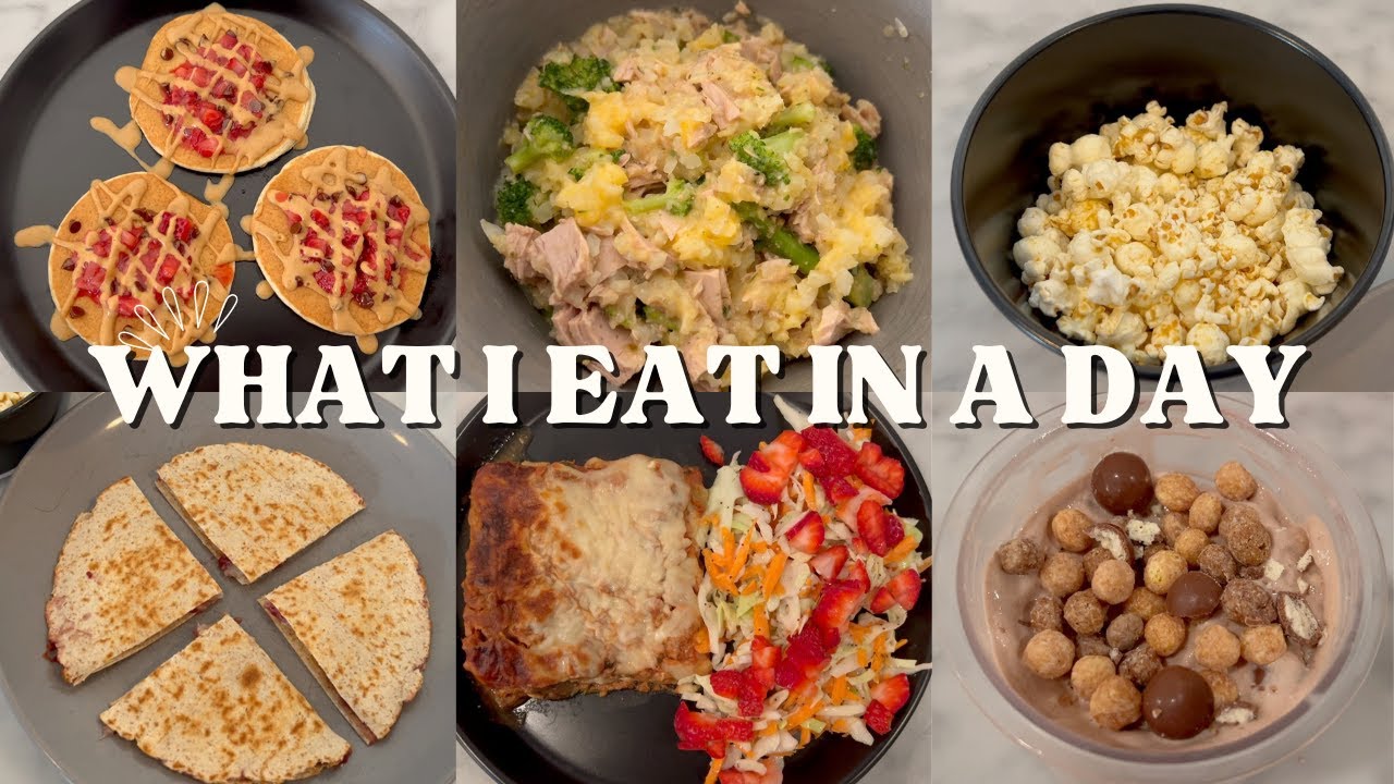 WHAT I EAT IN A DAY - 135 GRAMS OF PROTEIN + NINJA CREAMI DESSERT!