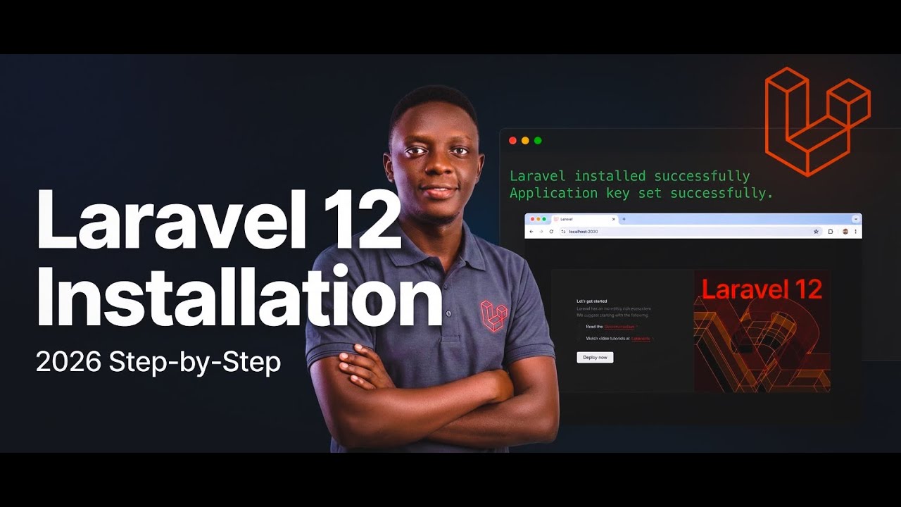 How to Install Laravel 12 in 2026 | Step-by-Step Beginner Guide - YouTube