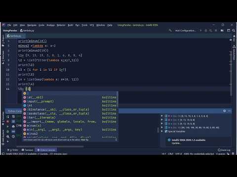 Lambda, Filter, Map and Comprehensive list (Python) in Arabic