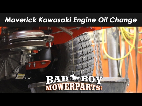Maverick Kawasaki Engine Oil Change YouTube