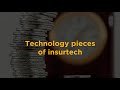 Technology pieces of insurtech  insurtech concept explained