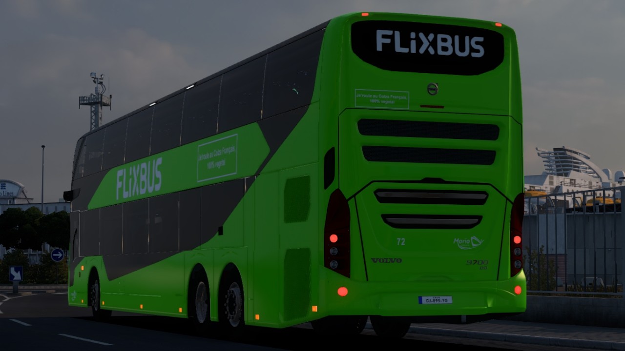 Euro Truck Simulator 2: New Volvo 9700 Mod!!!