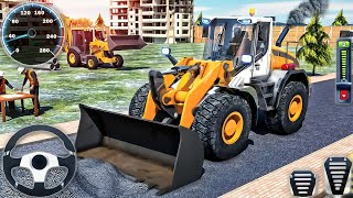 New City Road Construction Simulator game 3D - Real Drive JCB & Dumper Truck 2025 - Android Gameplay screenshot 3