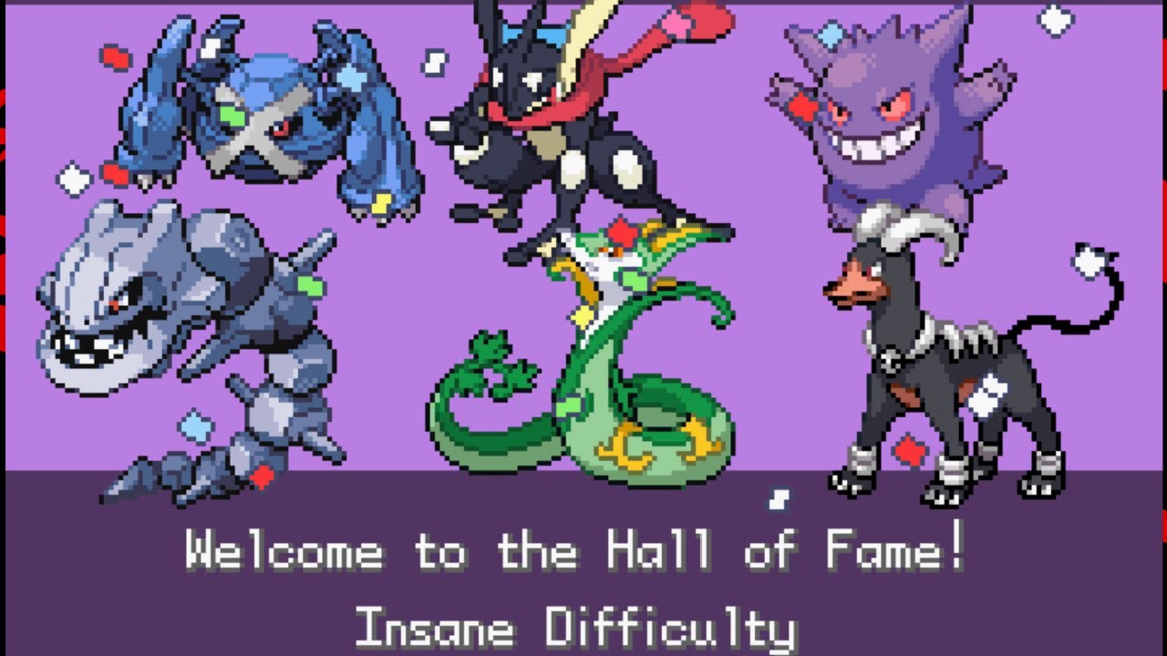 Pokemon Unbound Insane! Elite 4 and Champion battles - YouTube