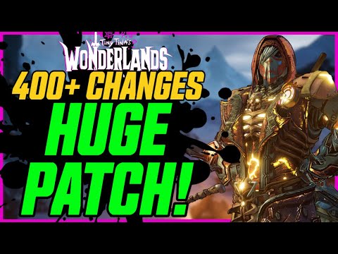 400+ CHANGES! LUCKY DICE, MOB DENSITY, CHAOS 35, CLAWBRINGER BUFFS & MORE // Tiny Tina&rsquo;s Wonderlands