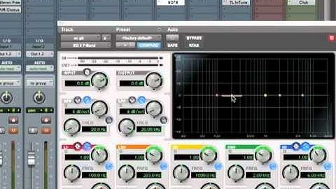 Pro Tools 9 Tutorial - EQ And Volume