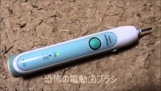 恐怖の電動歯ブラシ