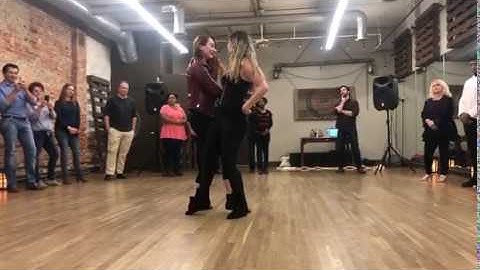 NZN: Zoukchata demo with Julianna & Shelby