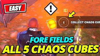 How To Easily Find And Collect All Chaos Cubes In Fore Fields - Fortnite