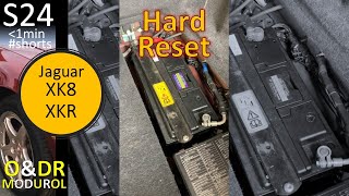 Jaguar XK8 Battery hard reset - Two different procedures S24 / XKR (X100) #shorts screenshot 4