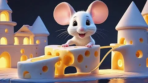 Three Blind Mice Build a Cheese Castle | English Nursery Rhyme | Kids Songs | Baby Music