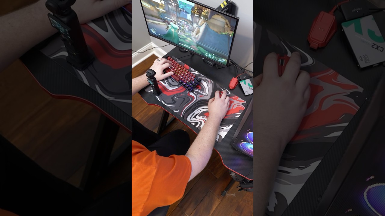 How I Built a TEMU Gaming Setup in 2 minutes!