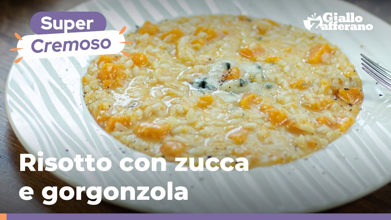 RISOTTO con ZUCCA e GORGONZOLA: Il connubio perfetto per un primo ...