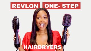 REVLON ONE STEP HAIRDRYER COMPARISON | KAIZEN TSHEGO