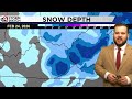 Christian's Morning Forecast: Snow Winds Down; Rain Comes Later