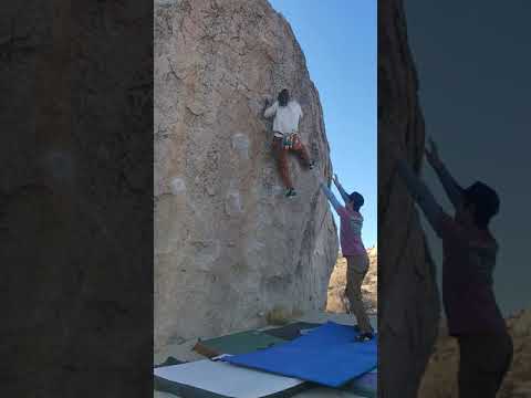 Beta Video for climb Junior's Achievement v7, Bishop