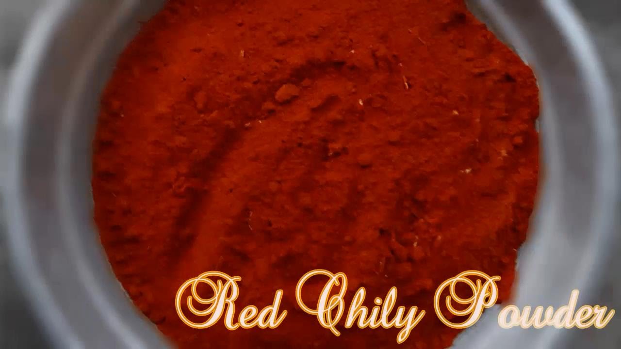 How to make Homemade Masala Red Chily Powder (కూరలలో వాడే మసాలా కారం ...