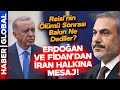 Cumhurbakan erdoan ve hakan fidandan ran halkna reisinin lm sonras dikkat eken mesaj