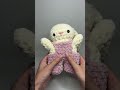 Bunny in Pink Overalls – Handmade Crochet Cutie! 🐰🌸 #crochet #handmade #bunny #plushie
