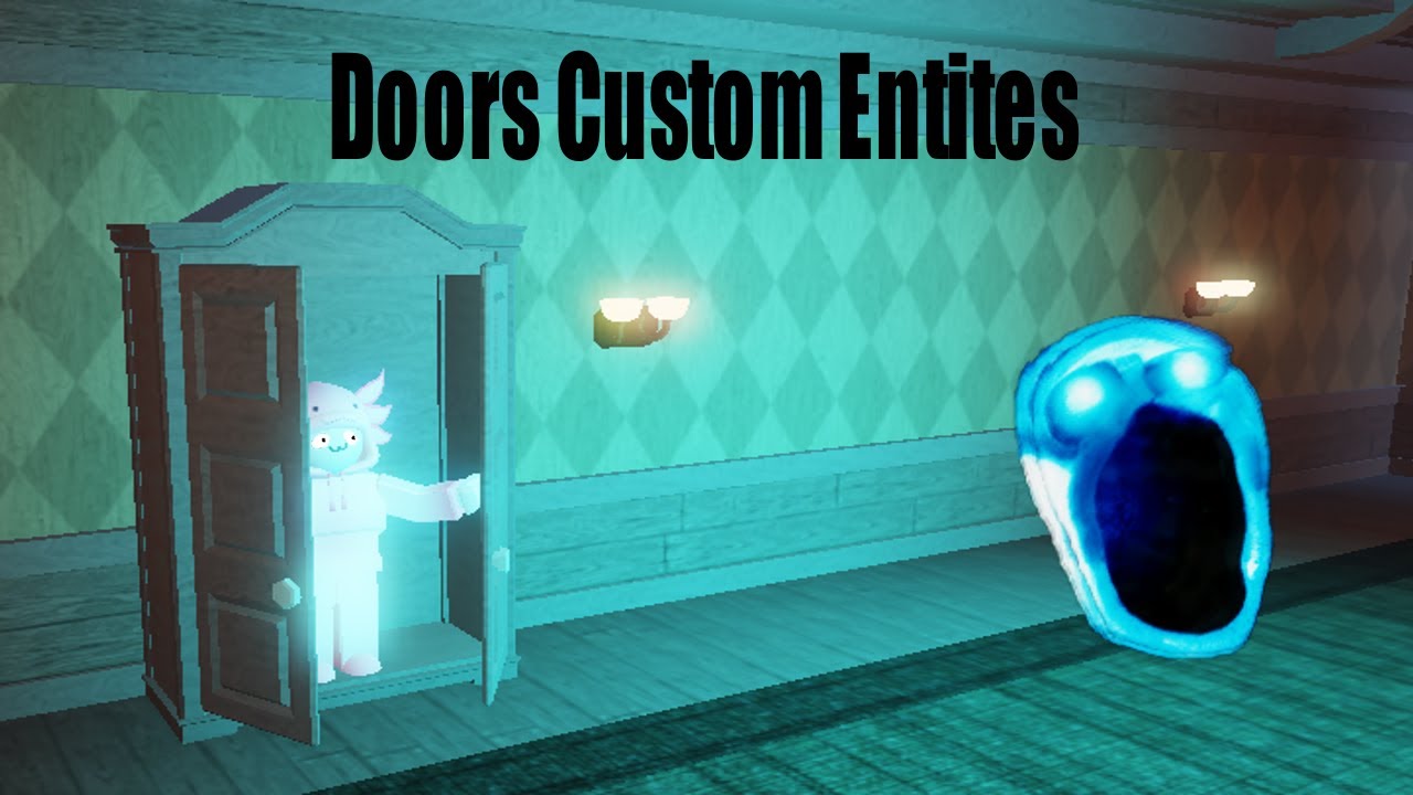 Reacting to Roblox DOORS Custom Entities YouTube