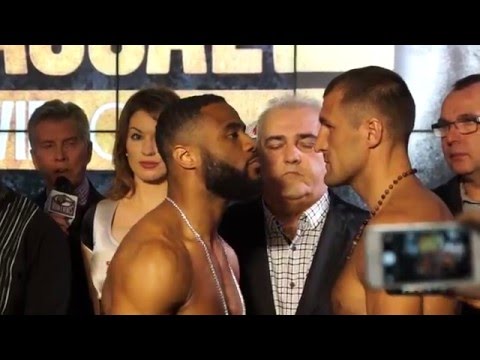 Sergey Kovalev vs Jean Pascal 2 The Official Weigh In / La pesée.