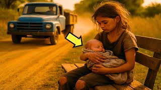 مزارع وحيد يرى فتاة بمفردها تحمل طفلاً رضيعاً… وما يفعله بعد ذلك…
