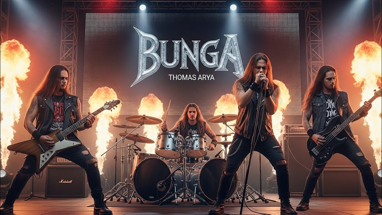 BUNGA - THOMAS ARYA | COVER ROCK METAL 