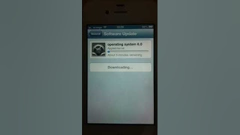iOS 6 OTA update animation