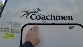 Fix rv storage door latch's sloppy engagement.