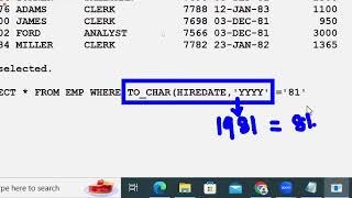 oracle database system day 24