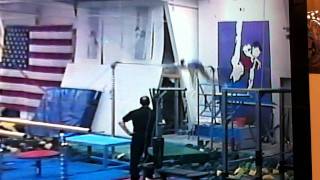 First Half New High Bar Routine