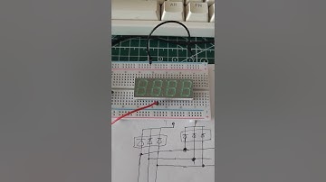 四位数码管共阴共阳与引脚的判断